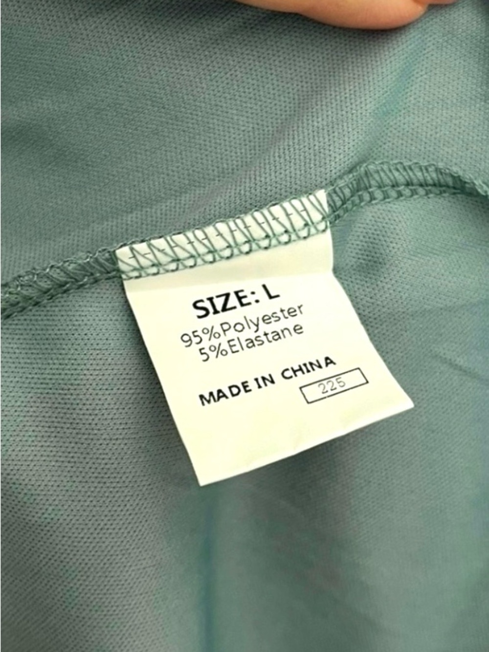 Sage Green Chiffon Tie Front Mini Dress L Ruffle Hem Long Sleeve - Picture 5 of 5